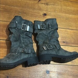 Gray Women's Boots